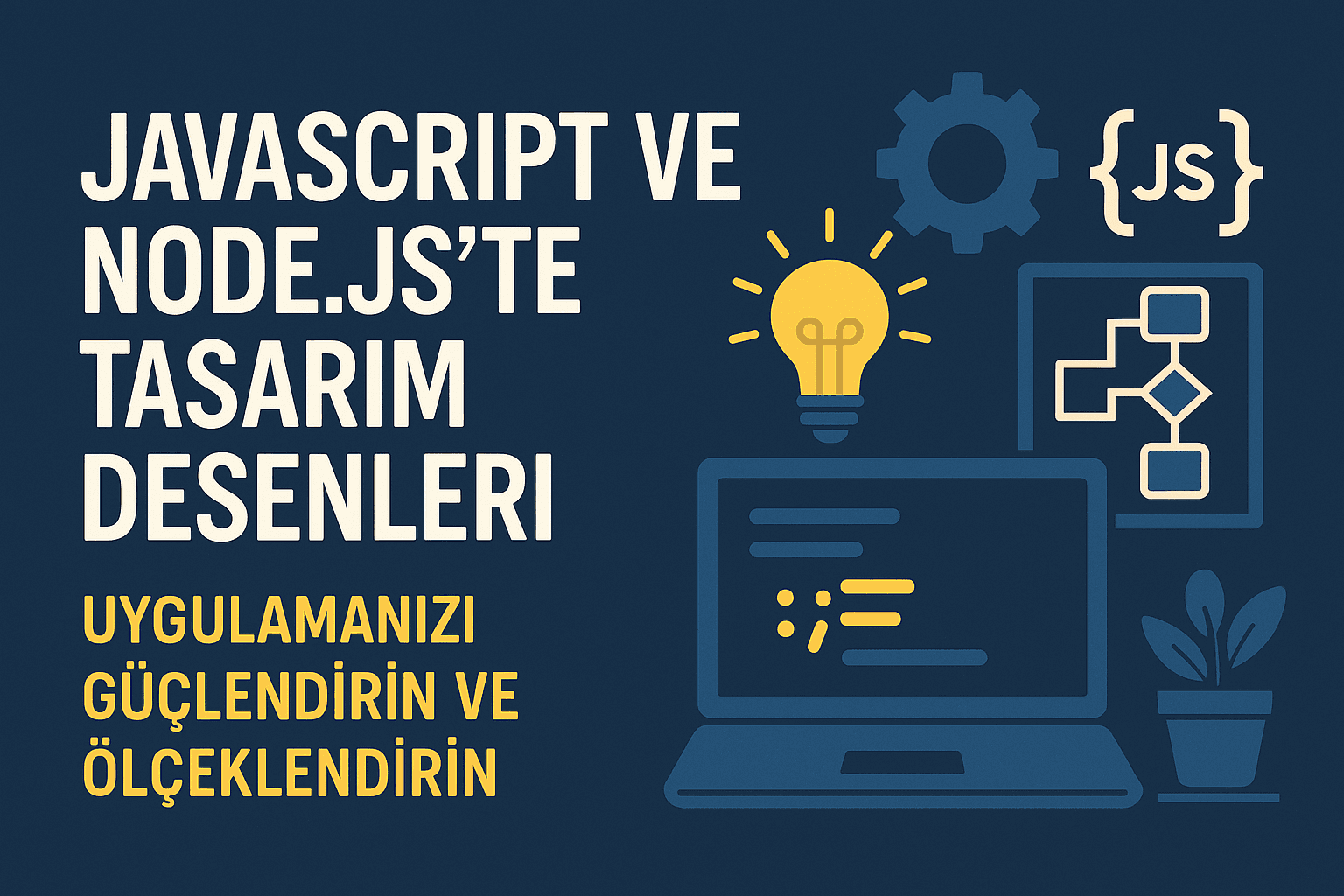 JavaScript ve Node.js'te Tasarım Desenleri: Uygulamanızı Güçlendirin ve Ölçeklendirin