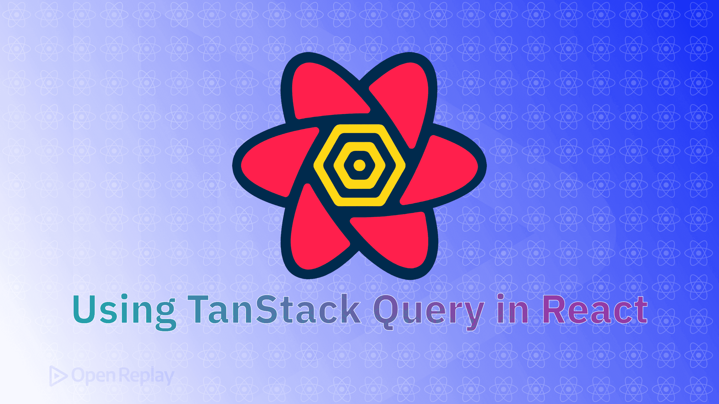 Conceptual image illustrating React Query (TanStack Query) for modern and efficient data fetching and management in React applications, highlighting performance gains.